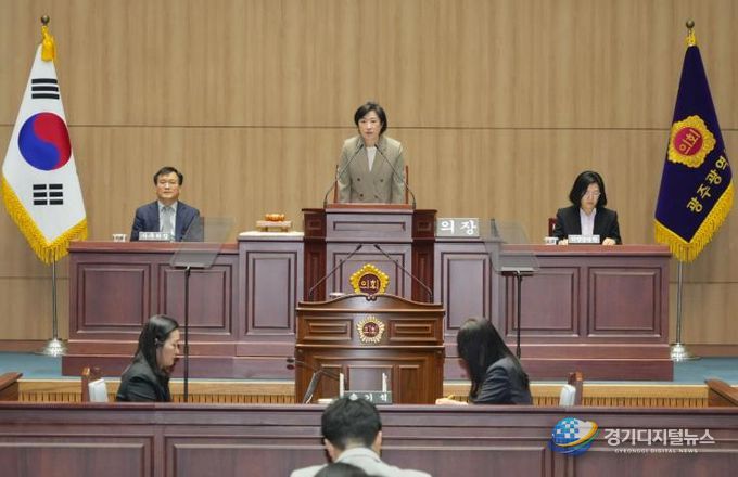 광주광역시의회, 제342회 임시회 개회