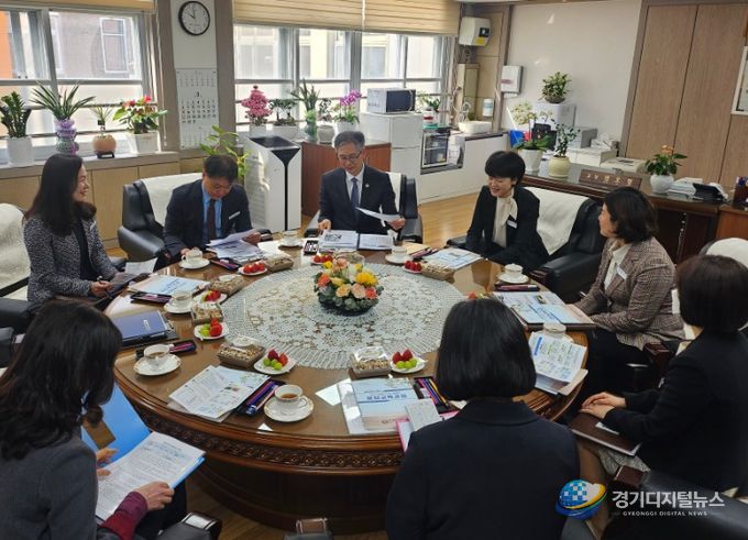 신임교장 부임 학교 방문