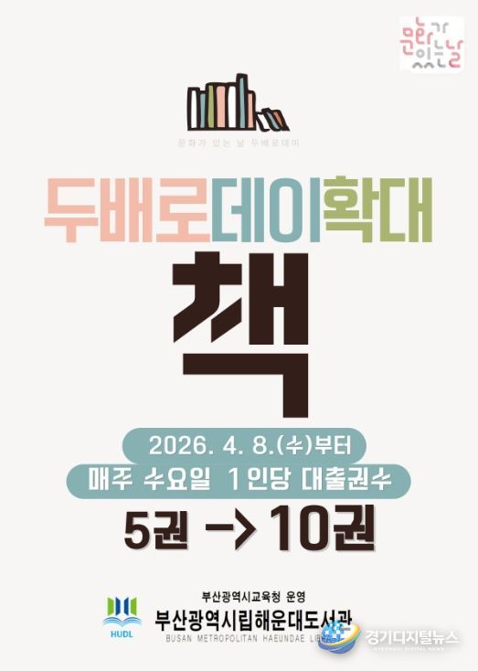 ‘문화가 있는 날’ 매주 수요일로 확대