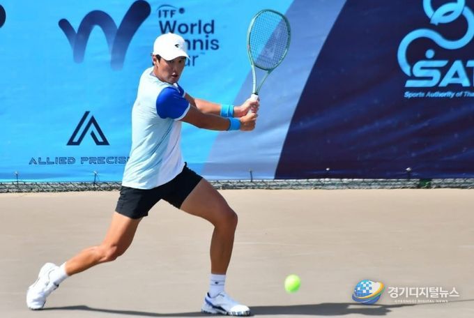 권순우 선수가 오는 19일부터 광주 진월국제테니스장에서 열리는 2026 광주오픈국제남자챌린저대회에 출전하기 위해 훈련을 하고 있다.