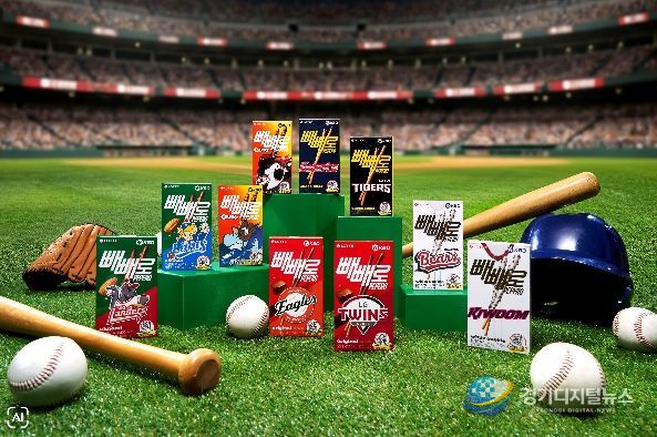 KBO X 롯데웰푸드 콜라보 제품(빼빼로) 이미지