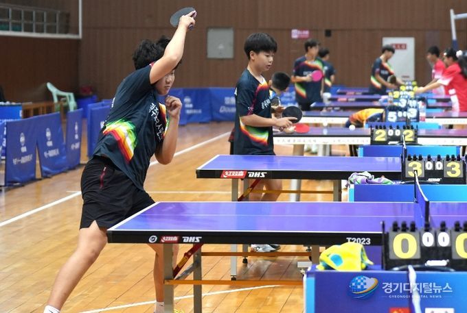 청소년 교류 탁구